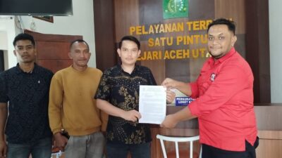 Tuha Peut Blang Majron Resmi Melaporkan Dugaan Penyimpangan Dana Desa ke Kejaksaan Negeri Aceh Utara