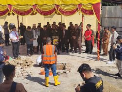 Polres Aceh Utara Mulai Bangun Gedung Satresnarkoba, Kapolres: Targetnya Rampung Tiga Bulan