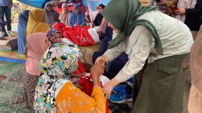 Prihatin Terhadap Korban Kebakaran di Aceh Utara, Bunda Salma Bantu Biaya Sewa Rumah dan Sembako