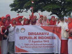 Rayakan HUT RI ke-80, DWP UIN SUNA Lhokseumawe Dorong Gaya Hidup Sehat dan Soliditas Anggota