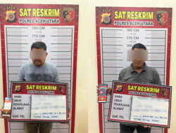 Dua Pria di Aceh Utara Diamankan Polisi Saat Bermain Judi Online di Warkop