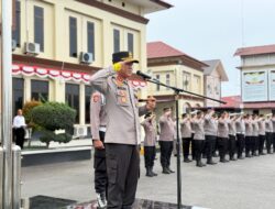 Kapolres Lhokseumawe Tekankan Profesionalisme dan Pelayanan Cepat kepada Masyarakat