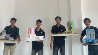 Mahasiswa Arsitektur Unimal Merencanakan Bangunan Masa Depan di Kota Lhokseumawe