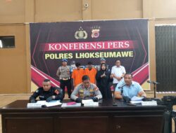 Polres Lhokseumawe Tangkap Dua Penjambret Mahasiswi, Ini Modus yang Digunakan