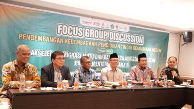 Perjuangkan Hak Mahasiswa, Rektor UIN SUNA Inisiasi FGD Bersama 11 PTKIN