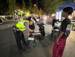 Satlantas Polres Lhokseumawe Tindak 66 Pengendara Berknalpot Tidak Sesuai Spesifikasi Selama Operasi Keselamatan