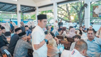 Hangatnya Ramadan, Satreskrim Polres Lhokseumawe Muliakan Puluhan Anak Yatim Saat Berbuka