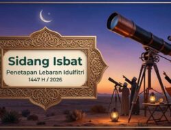 Sidang Isbat Lebaran 2026 Digelar Hari Ini, Cek Jadwal Lengkapnya