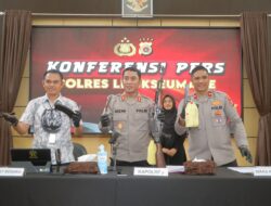 Polres Lhokseumawe Amankan Dua Tersangka Kasus Senpi Ilegal, Satu Pelaku Masih Buron