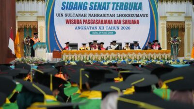 Momentum Transformasi, UIN SUNA Lhokseumawe Kukuhkan 760 Wisudawan Angkatan XII dalam Balutan Akreditasi Unggul