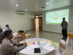 Di Workshop LMAN, Kabag Ops Polres Lhokseumawe Paparkan Strategi Pengamanan Aset Kawasan