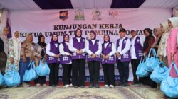 Bupati Aceh Utara dan Istri Sambut Kunjungan Ketua Umum Posyandu Pusat