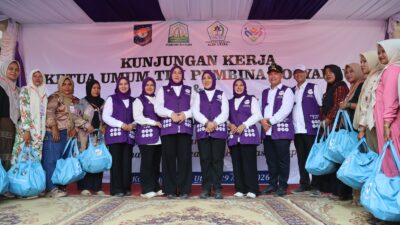 Bupati Aceh Utara dan Istri Sambut Kunjungan Ketua Umum Posyandu Pusat