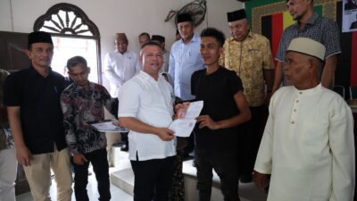 Pemkab Aceh Utara Salurkan Jadup untuk Korban Bencana