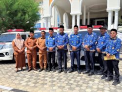 Tiga Unit Ambulans untuk Puskesmas Terdampak Banjir Diserahkan oleh Pemkab Aceh Utara