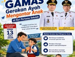 Dinas PK Lhokseumawe Terapkan Gerakan Ayah Mengantar Anak ke Sekolah