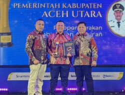 Bupati Aceh Utara Terima Serambi Award 2026